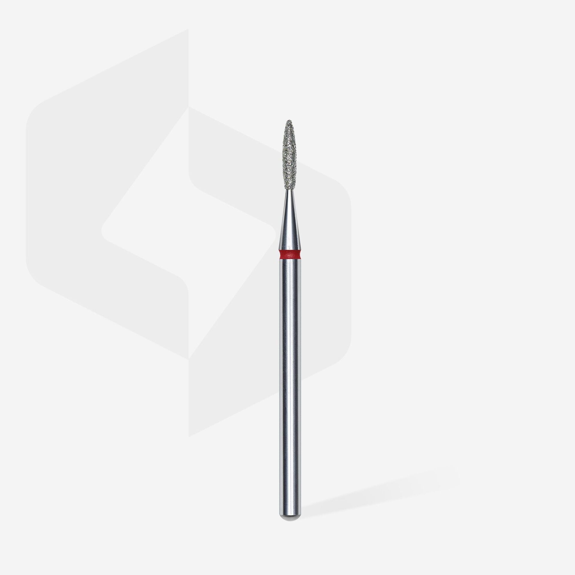 FA10R016/8 ELMAS ALEV FREZE, KIRMIZI, ÇAP 1,6 MM, ÇALIŞMA KISMI 8 MM