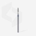 FA11B016/8 ELMAS SİVRİ ALEV FREZE, MAVİ, ÇAP 1,6 MM, ÇALIŞMA KISMI 8 MM