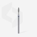 FA11B021/8 ELMAS SİVRİ ALEV FREZE, MAVİ, ÇAP 2,1 MM, ÇALIŞMA KISMI 8 MM