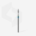 FA11BG021/8 ELMAS SİVRİ ALEV FREZE EXPERT DUO, MAVİ-YEŞİL, ÇAP 2,1 MM, ÇALIŞMA KISMI 8 MM