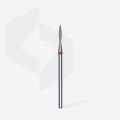 FA11R016/8 ELMAS SİVRİ ALEV FREZE, KIRMIZI, ÇAP 1,6 MM, ÇALIŞMA KISMI 8 MM