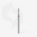 FA11R016/8 ELMAS SİVRİ ALEV FREZE, KIRMIZI, ÇAP 1,6 MM, ÇALIŞMA KISMI 8 MM