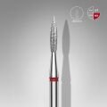 FA11R023/8 ELMAS SİVRİ ALEV FREZE EXPERT, KIRMIZI, ÇAP 2,3 MM, ÇALIŞMA KISMI 8 MM