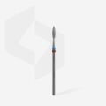 FA11RB021/8 ELMAS SİVRİ ALEV FREZE EXPERT DUO, KIRMIZI-MAVİ, ÇAP 2,1 MM, ÇALIŞMA KISMI 8 MM