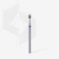 FA130B025/5 ELMAS ZEYTİN FREZE EXPERT, MAVİ, ÇAP 2,5 MM, ÇALIŞMA KISMI 5 MM