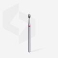 FA130R025/5 ELMAS ZEYTİN FREZE EXPERT ,KIRMIZI, ÇAP 2,5 MM, ÇALIŞMA KISMI 5 MM