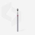 FA130R025/5 ELMAS ZEYTİN FREZE EXPERT ,KIRMIZI, ÇAP 2,5 MM, ÇALIŞMA KISMI 5 MM