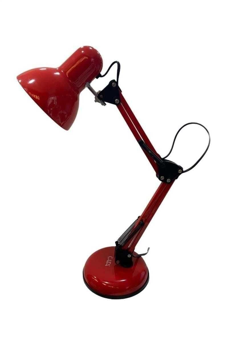 CATA MASA LAMBASI AYAKLI KIRMIZI