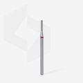 FA30R014/8 ELMAS YUVARLANMIŞ SİLİNDİR FREZE, KIRMIZI, ÇAP 1,4 MM, ÇALIŞMA KISMI 8 MM