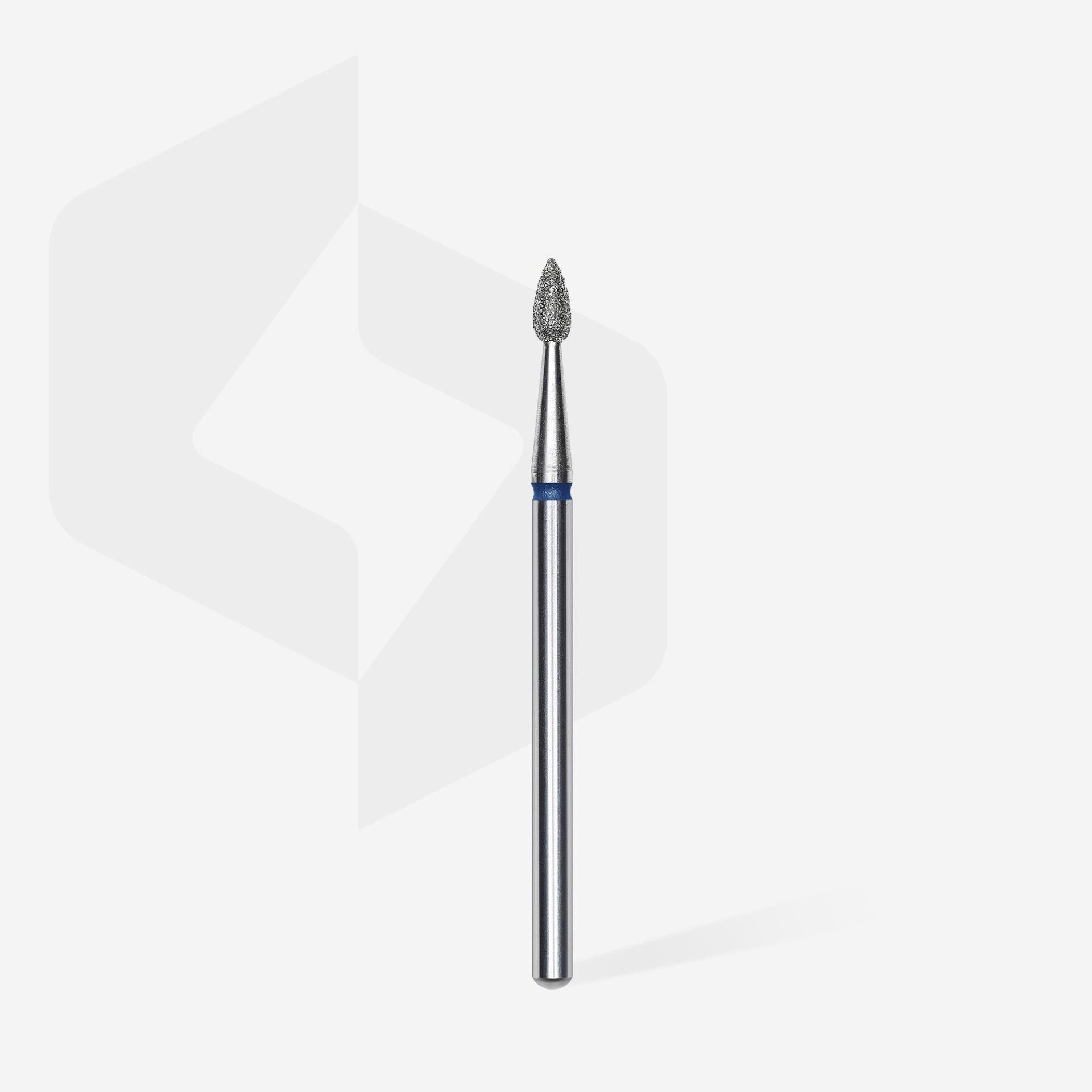FA40B023/5 ELMAS DAMLA FREZE, MAVİ, ÇAP 2,3 MM, ÇALIŞMA KISMI 5 MM