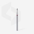 FA40R016/4 ELMAS DAMLA FREZE, KIRMIZI, ÇAP 1,6 MM, ÇALIŞMA KISMI 4 MM