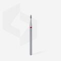 FA40R016/4 ELMAS DAMLA FREZE, KIRMIZI, ÇAP 1,6 MM, ÇALIŞMA KISMI 4 MM