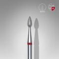 FA40R023/5 ELMAS DAMLA FREZE, KIRMIZI, ÇAP 2,3 MM, ÇALIŞMA KISMI 5 MM
