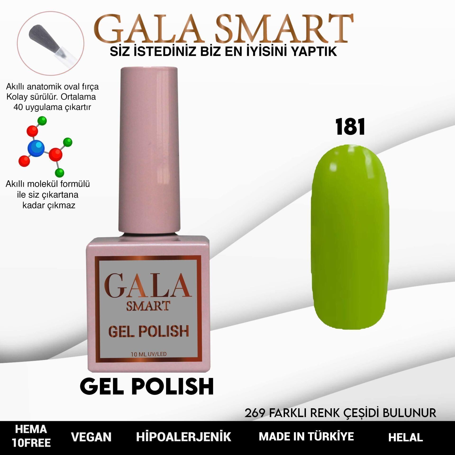 GALA SMART CLASSİC KALICI OJE 10 mle NO:181