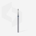 FA50B012/3 ELMAS YUVARLANMIŞ TOMURCUK FREZE UCU, MAVİ, ÇAP 1,2 MM, ÇALIŞMA KISMI 3 MM