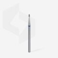 FA50B012/3 ELMAS YUVARLANMIŞ TOMURCUK FREZE UCU, MAVİ, ÇAP 1,2 MM, ÇALIŞMA KISMI 3 MM