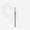 FA50B012/3 ELMAS YUVARLANMIŞ TOMURCUK FREZE UCU, MAVİ, ÇAP 1,2 MM, ÇALIŞMA KISMI 3 MM