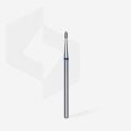 FA50B016/3.4 ELMAS YUVARLANMIŞ TOMURCUK FREZE UCU, MAVİ, ÇAP 1,6 MM, ÇALIŞMA KISMI 3,4 MM