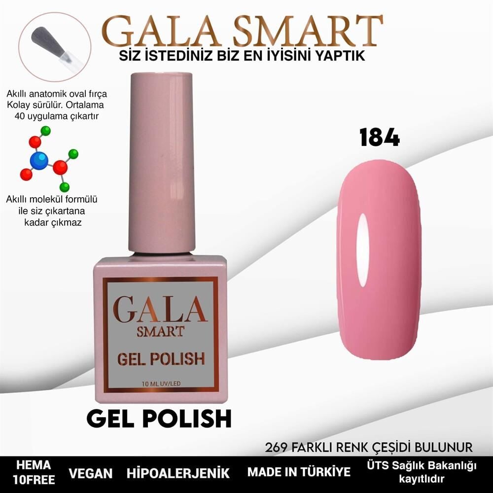 GALA SMART CLASSİC KALICI OJE 10 mle NO:184