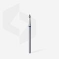 FA60B018/4 ELMAS SİVRİ TOMURCUK FREZE UCU, MAVİ, ÇAP 1,8 MM, ÇALIŞMA KISMI 4 MM