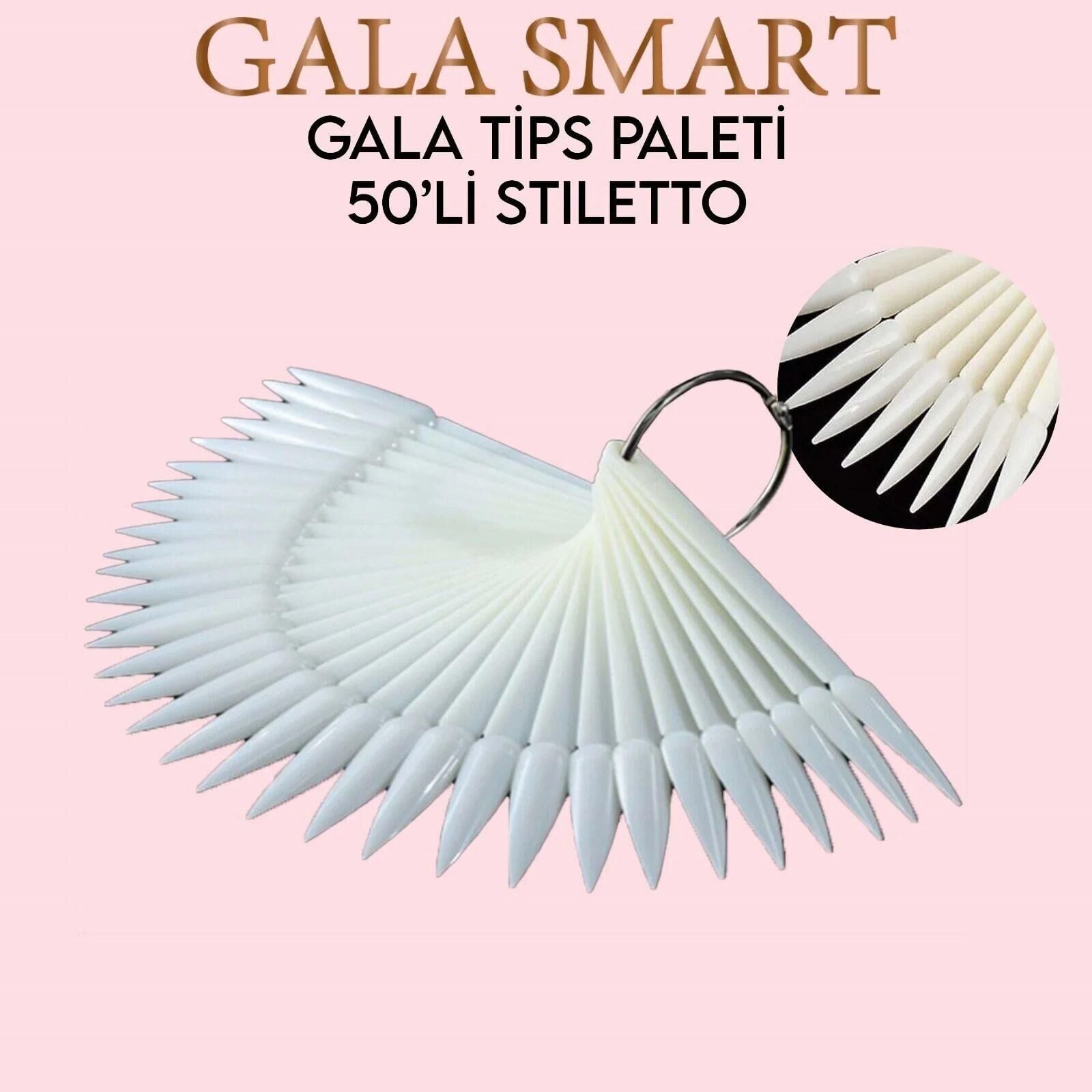 GALA TİPS PALETİ STILETTO 50 Lİ