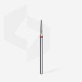FA70R016/10 ELMAS KESİK KONİ FREZE, KIRMIZI, ÇAP 1,6 MM, ÇALIŞMA KISMI 10 MM