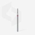 FA70R018/8 ELMAS KESİK KONİ FREZE, KIRMIZI, ÇAP 1,8 MM, ÇALIŞMA KISMI 8 MM