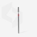 FA70R025/8 ELMAS KESİK KONİ FREZE, KIRMIZI, ÇAP 2,5 MM, ÇALIŞMA KISMI 8 MM