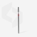FA70R025/8 ELMAS KESİK KONİ FREZE, KIRMIZI, ÇAP 2,5 MM, ÇALIŞMA KISMI 8 MM
