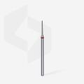 FA80R010/10 ELMAS İĞNE FREZE, KIRMIZI, ÇAP 1 MM, ÇALIŞMA KISMI 10 MM