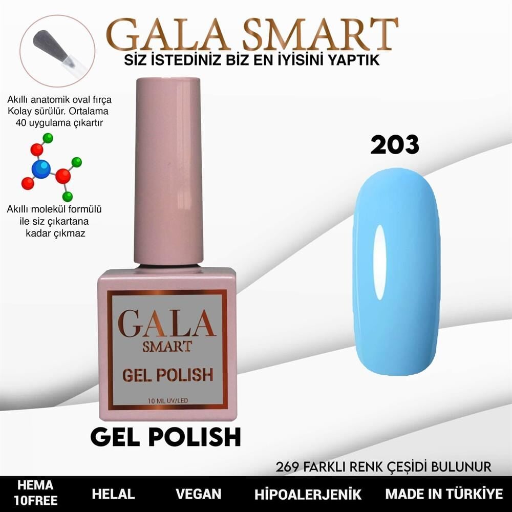 GALA SMART CLASSİC KALICI OJE 10 mle NO:203