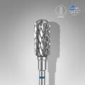 FT31B060/14 SERT ALAŞIM TEHLİKESİZ YUVARLANMIŞ  SİLİNDİR FREZE, MAVİ, ÇAP 6 MM / ÇALIŞMA KISMI 14 MM, ADET
