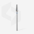 FT70B040/13 SERT ALAŞIM KESİK KONİ FREZE, MAVİ, ÇAP 4 MM / ÇALIŞMA KISMI 13 MM