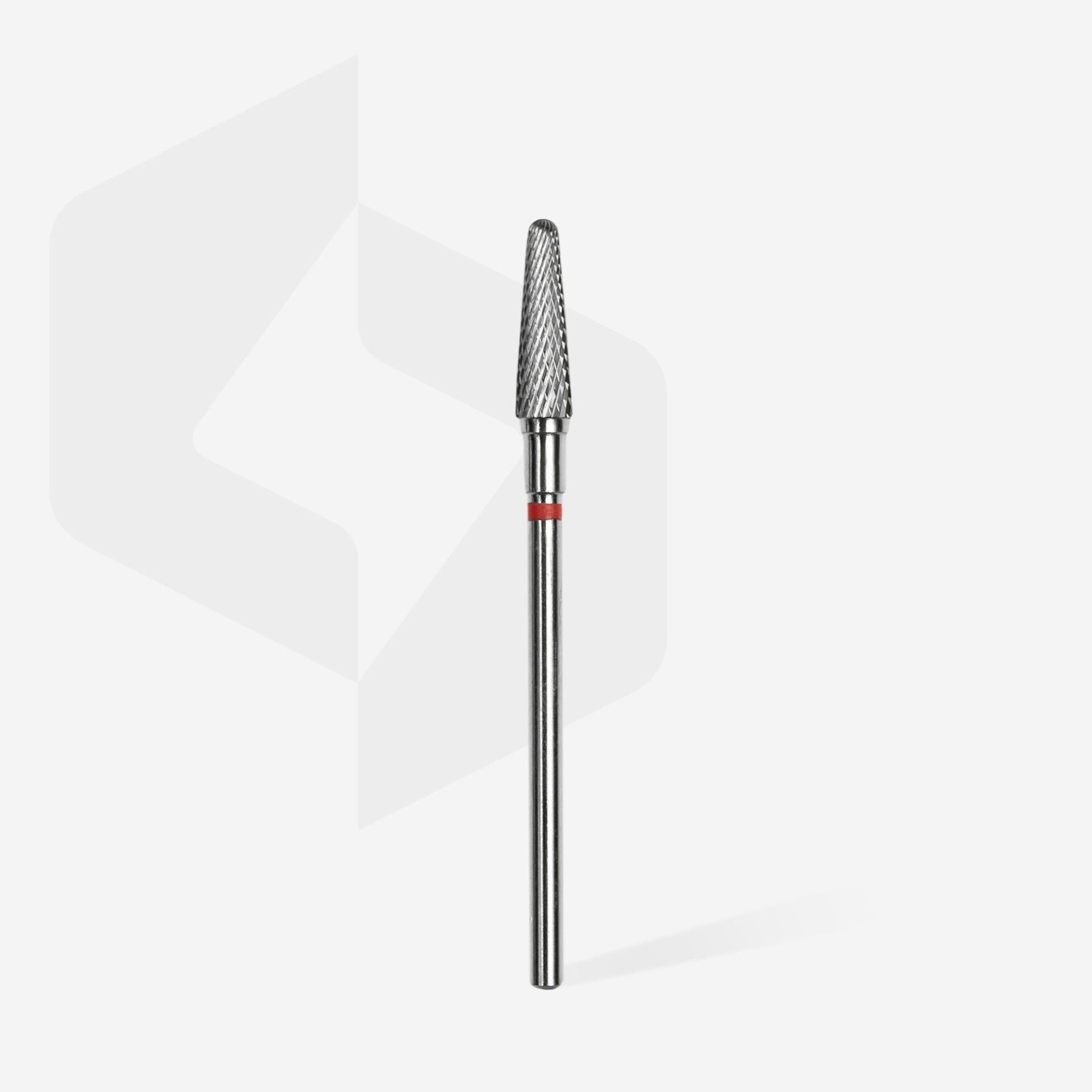 FT70R040/13 SERT ALAŞIM KESİK KONİ FREZE, KIRMIZI, ÇAP 4 MM / ÇALIŞMA KISMI 13 MM