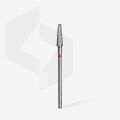 FT70R040/13 SERT ALAŞIM KESİK KONİ FREZE, KIRMIZI, ÇAP 4 MM / ÇALIŞMA KISMI 13 MM