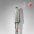 FT70R060/14 SERT ALAŞIM KESİK KONİ FREZE, KIRMIZI, ÇAP 6 MM / ÇALIŞMA KISMI 14 MM, ADET