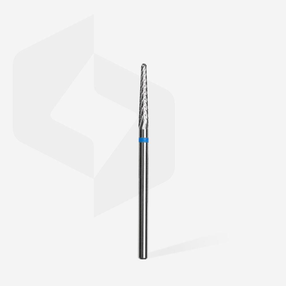 FT71B023/14 SERT ALAŞIM KONİ FREZE, MAVİ, ÇAP 2,3 MM / ÇALIŞMA KISMI 14 MM