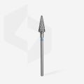FT71B060/14 SERT ALAŞIM KONİ FREZE, MAVİ, ÇAP 6 MM / ÇALIŞMA KISMI 14 MM