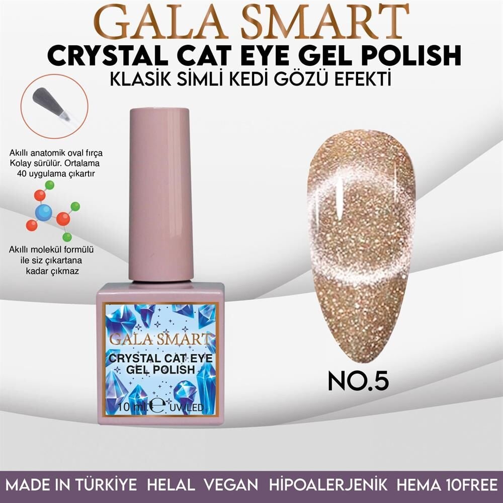 GALA SMART CRYSTAL CAT EYE KALICI OJE 10 mle CCE-5