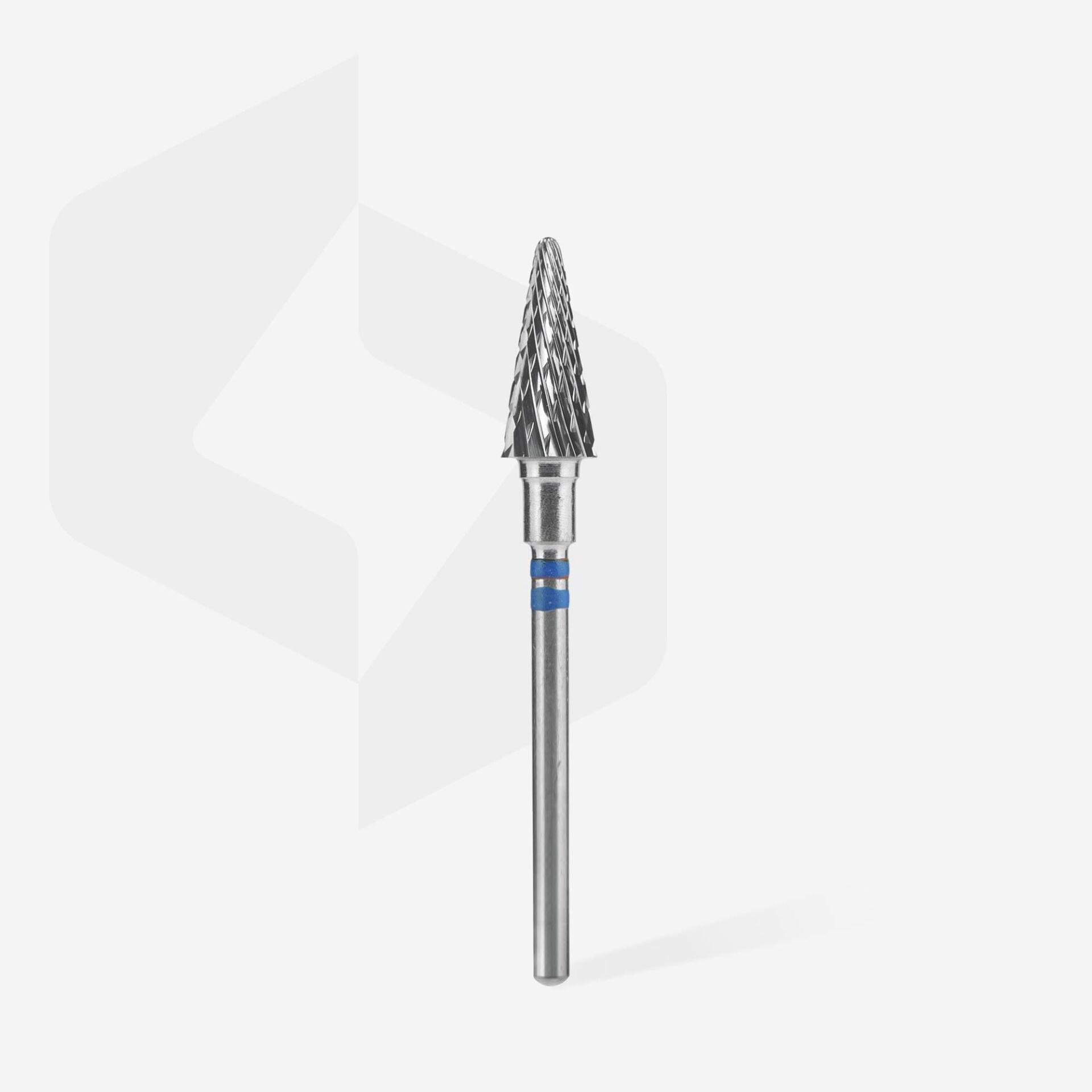 FT73B060/14 EXPERT SOLAKLAR İÇİN SERT ALAŞIM KONİK FREZE , MAVİ,ÇAP 6 MM / ÇALIŞMA KISMI 14 MM
