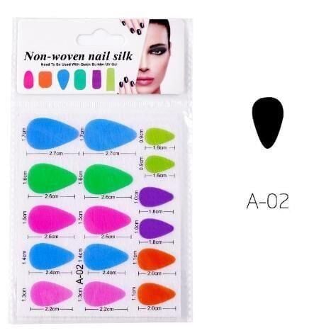 FİBER PROTEZ TIRNAK ŞABLONU - MODEL:A-02