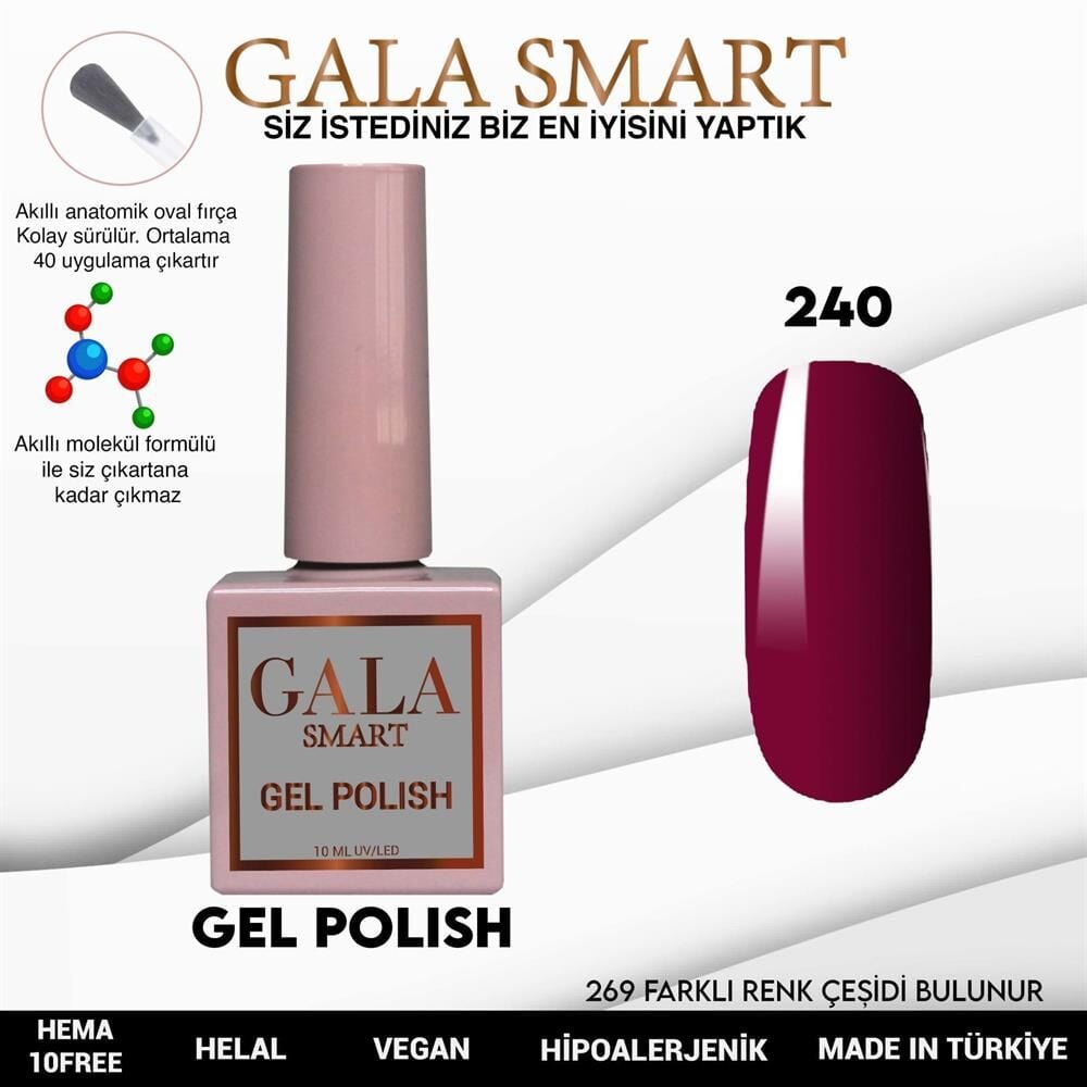 GALA SMART CLASSİC KALICI OJE 10 mle NO:240