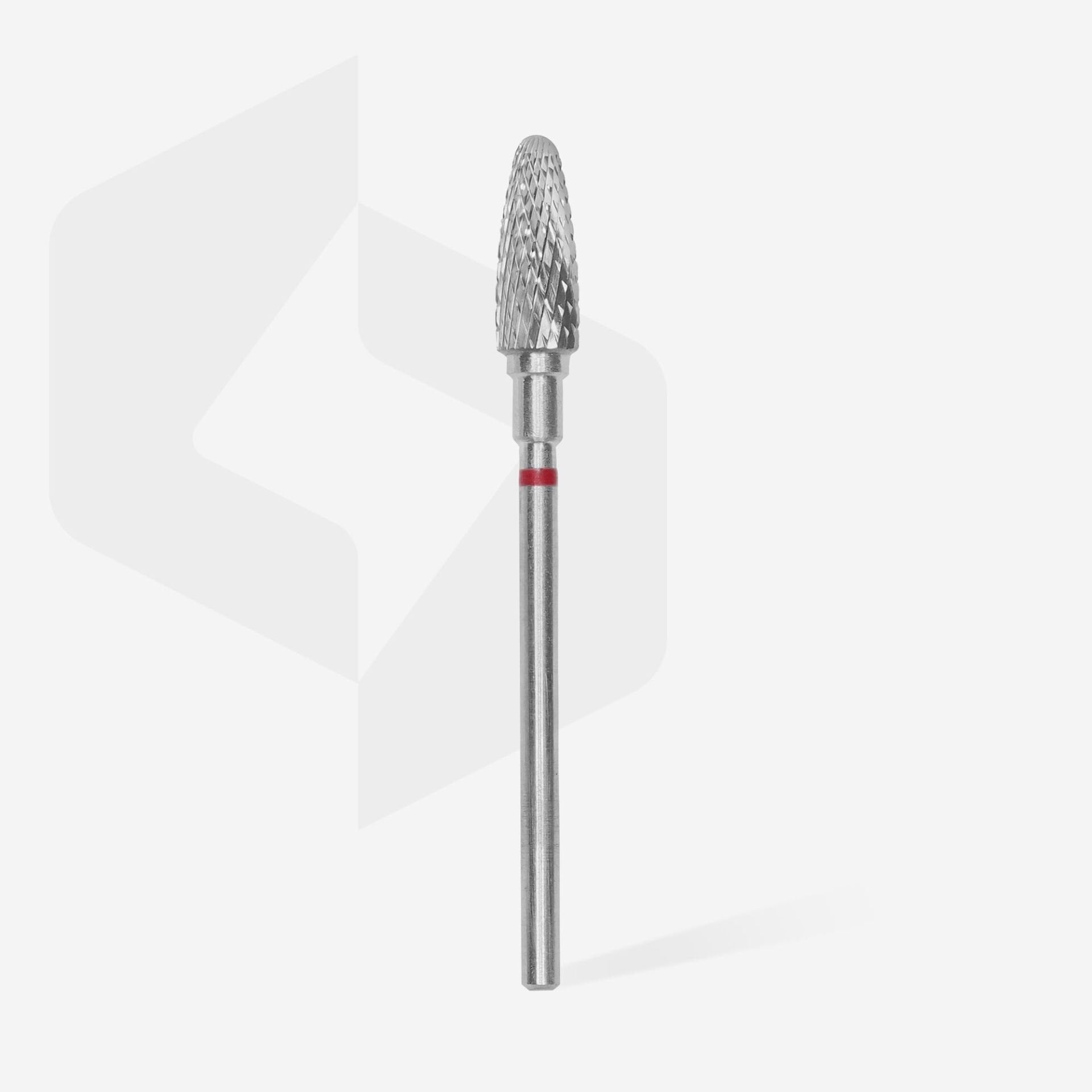 FT90R050/13 SERT ALAŞIM MISIR FREZE, KIRMIZI, ÇAP 5 MM / ÇALIŞMA KISMI 13 MM