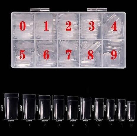 PROTEZ TİPS ÖZEL KUTUSUNDA ŞEFFAF - 500 LÜ YARIM AY