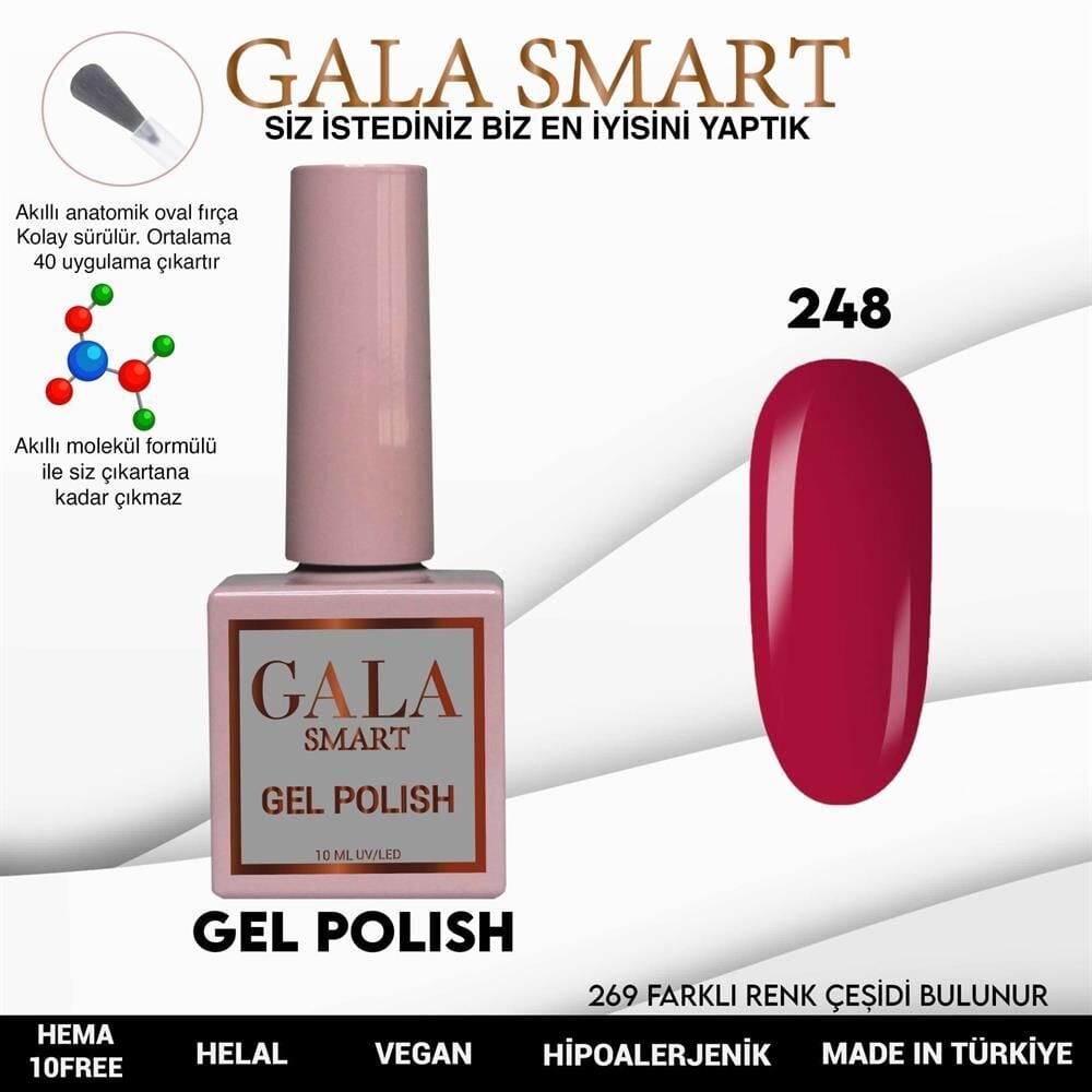 GALA SMART CLASSİC KALICI OJE 10 mle NO:248