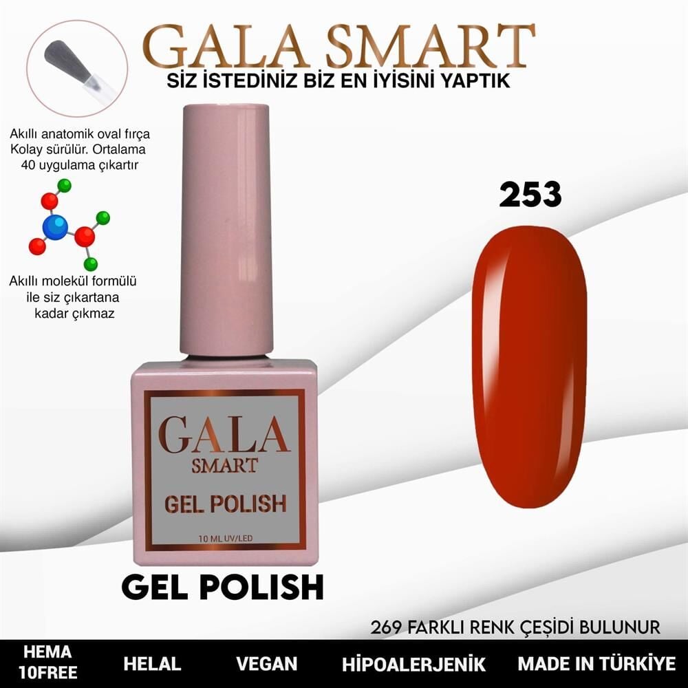 GALA SMART CLASSİC KALICI OJE 10 mle NO:253