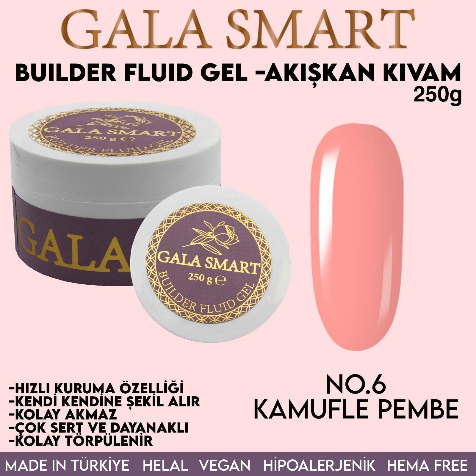 BUİLDER FLUİD GEL 250 G - NO:6
