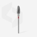 FT91R060/14 SOLAKLAR İÇİN SERT ALAŞIM MISIR FREZE, KIRMIZI, ÇAP 6 MM / ÇALIŞMA KISMI 14 MM
