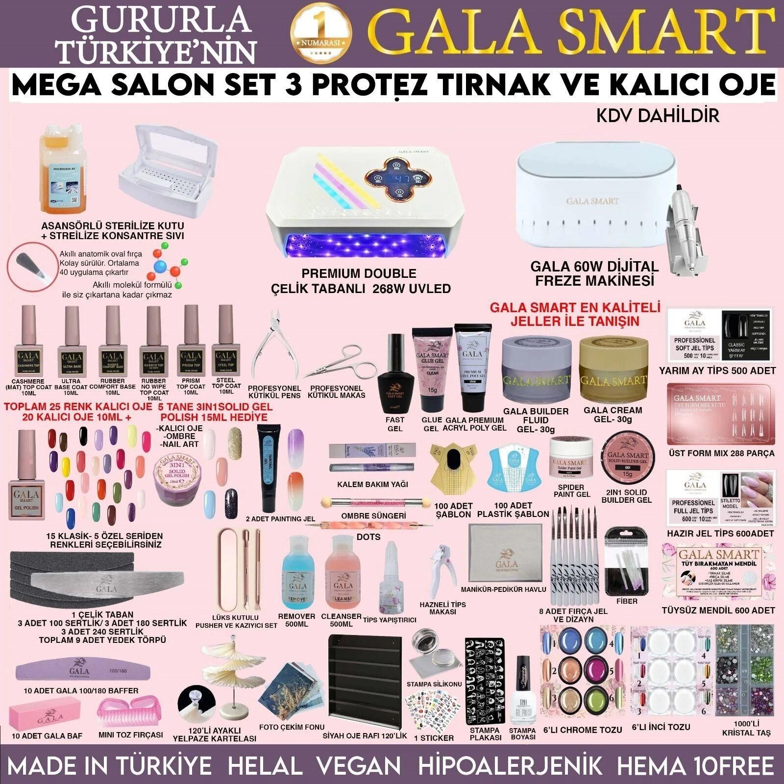 GALA SMART - MEGA SALON SET 3