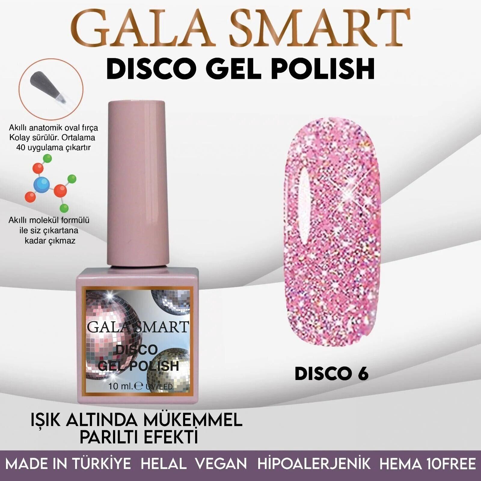 GALA SMART DİSCO KALICI OJE 10 ml NO:06